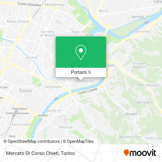 Mappa Mercato Di Corso Chieti