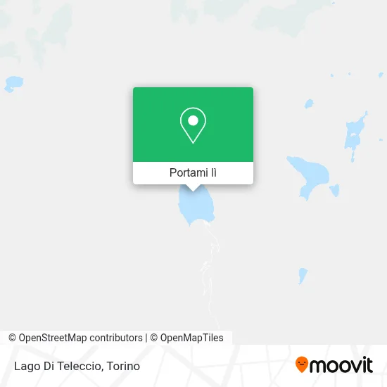 Mappa Lago Di Teleccio