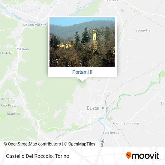 Mappa Castello Del Roccolo