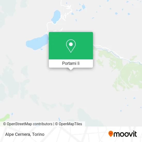 Mappa Alpe Cernera