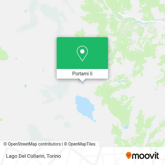 Mappa Lago Del Collarin