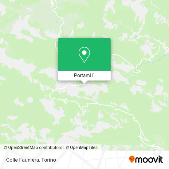 Mappa Colle Fauniera