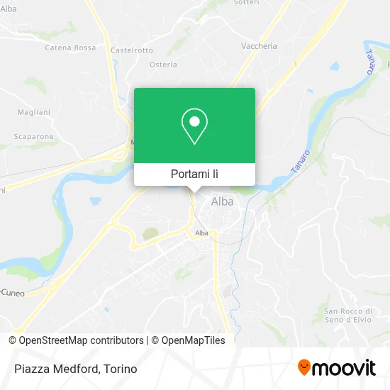Mappa Piazza Medford
