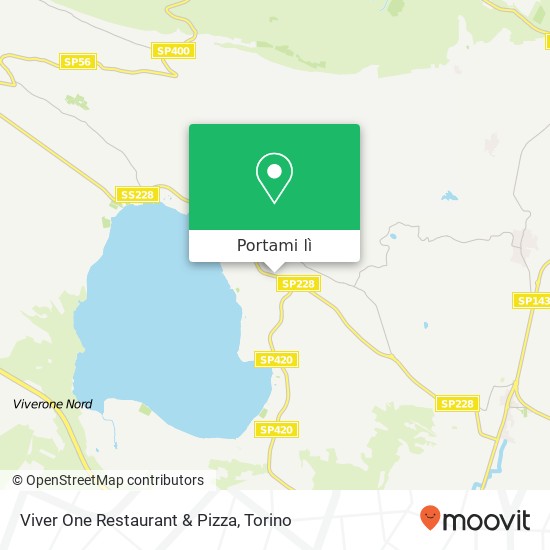 Mappa Viver One Restaurant & Pizza