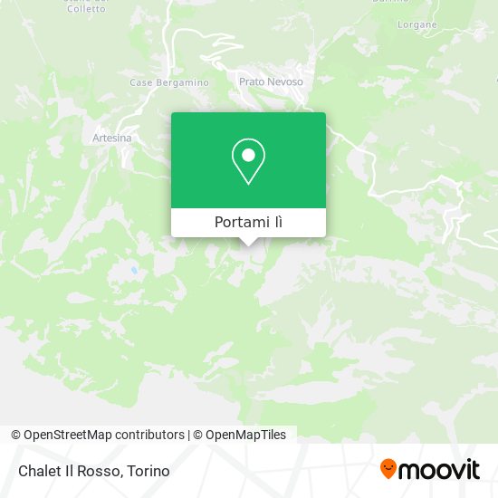 Mappa Chalet Il Rosso