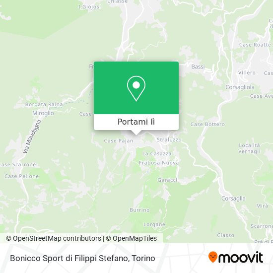 Mappa Bonicco Sport di Filippi Stefano