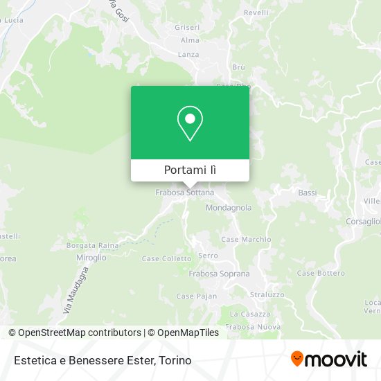 Mappa Estetica e Benessere Ester