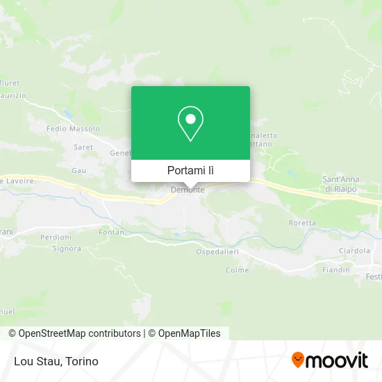 Mappa Lou Stau