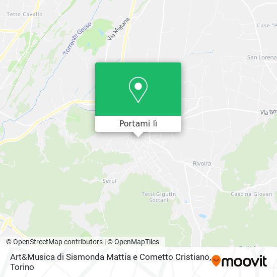 Mappa Art&Musica di Sismonda Mattia e Cometto Cristiano