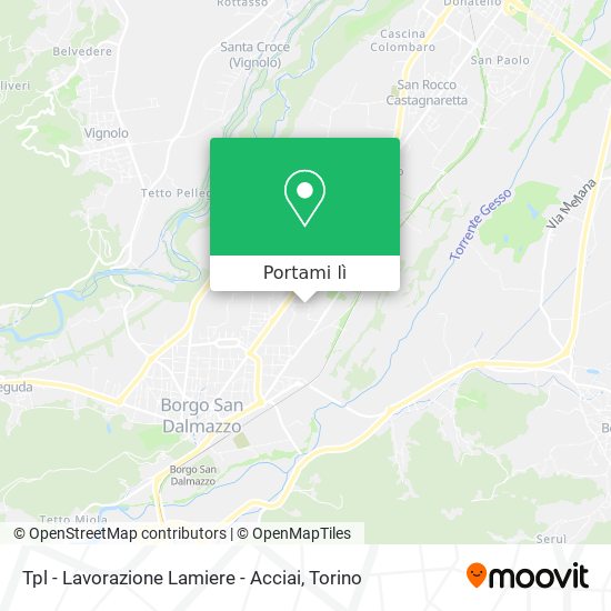Mappa Tpl - Lavorazione Lamiere - Acciai