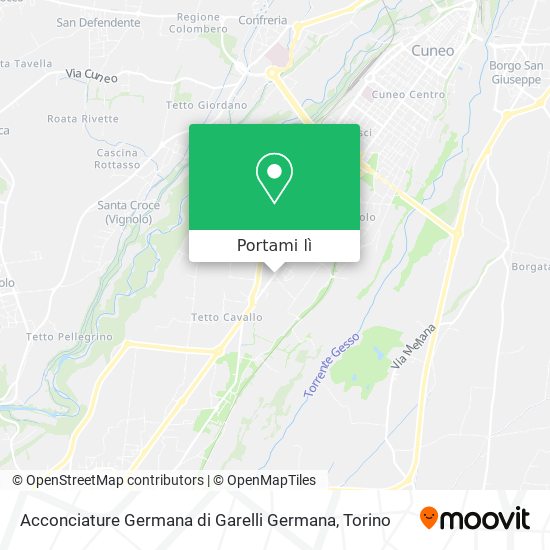 Mappa Acconciature Germana di Garelli Germana