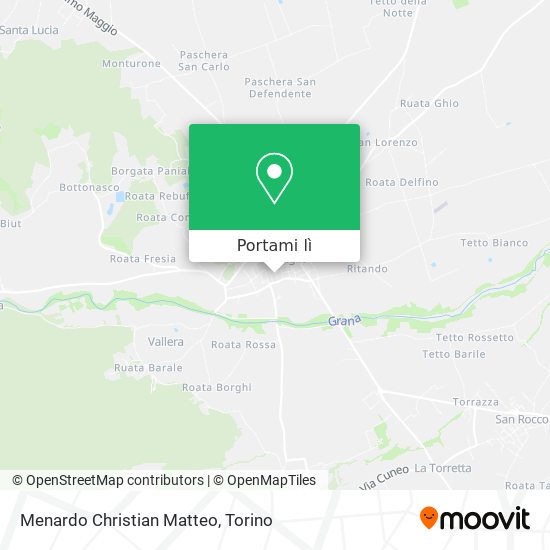 Mappa Menardo Christian Matteo