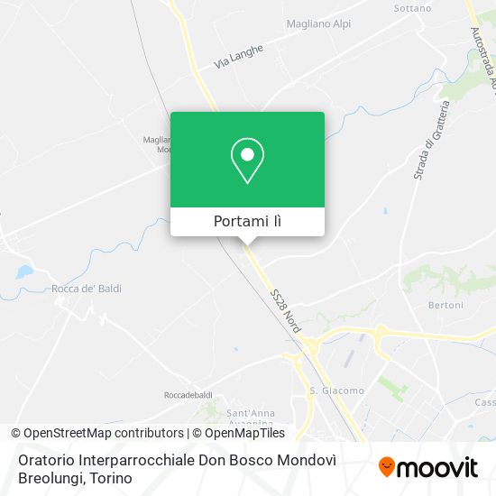 Mappa Oratorio Interparrocchiale Don Bosco Mondovì Breolungi