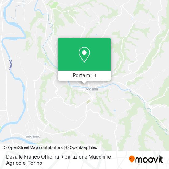 Mappa Devalle Franco Officina Riparazione Macchine Agricole