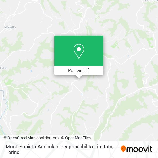 Mappa Monti Societa' Agricola a Responsabilita' Limitata