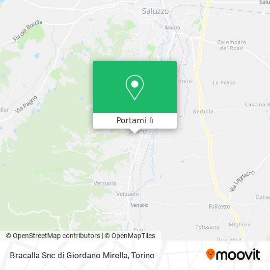 Mappa Bracalla Snc di Giordano Mirella