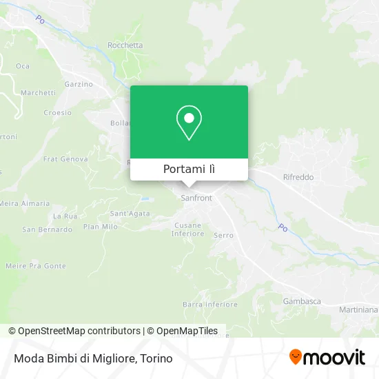 Mappa Moda Bimbi di Migliore