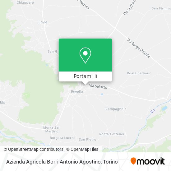 Mappa Azienda Agricola Borri Antonio Agostino