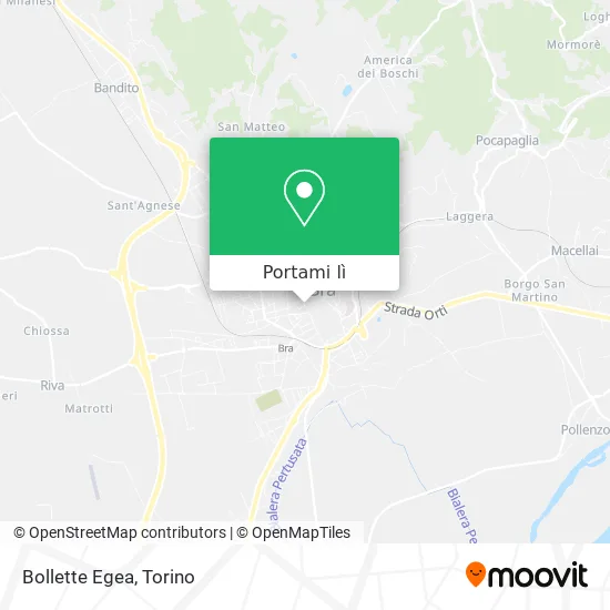 Mappa Bollette Egea