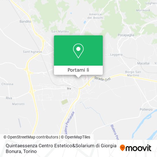 Mappa Quintaessenza Centro Estetico&Solarium di Giorgia Bonura