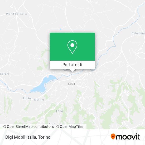 Mappa Digi Mobil Italia