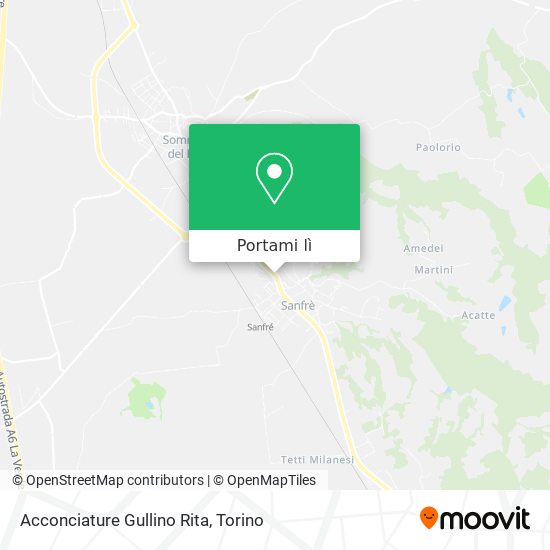 Mappa Acconciature Gullino Rita