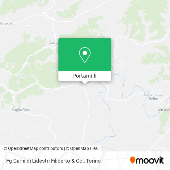 Mappa Fg Carni di Lidestri Filiberto & Co.