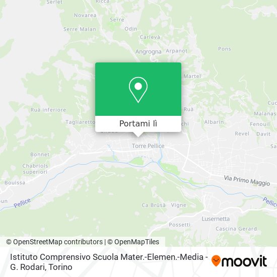 Mappa Istituto Comprensivo Scuola Mater.-Elemen.-Media - G. Rodari