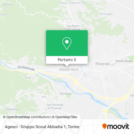 Mappa Agesci - Gruppo Scout Abbadia 1
