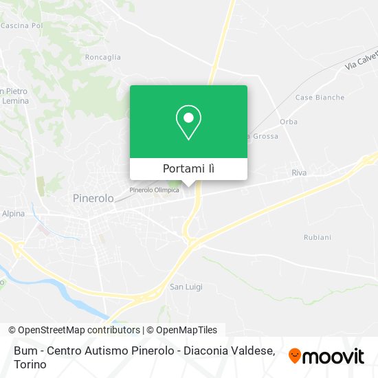 Mappa Bum - Centro Autismo Pinerolo - Diaconia Valdese