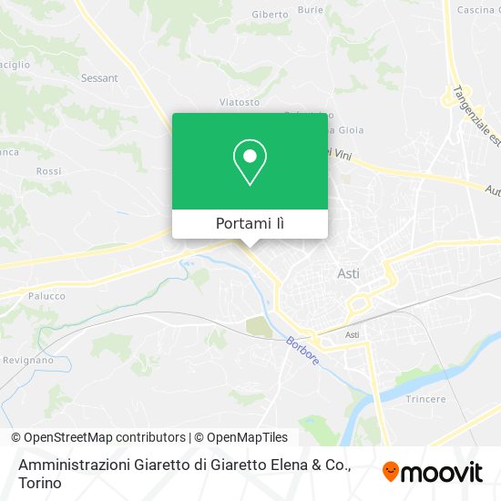 Mappa Amministrazioni Giaretto di Giaretto Elena & Co.