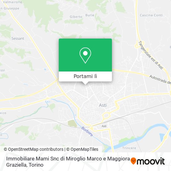 Mappa Immobiliare Mami Snc di Miroglio Marco e Maggiora Graziella