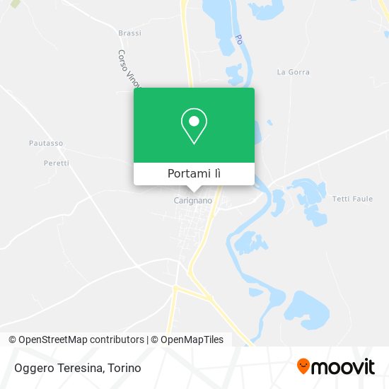 Mappa Oggero Teresina