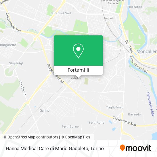 Mappa Hanna Medical Care di Mario Gadaleta