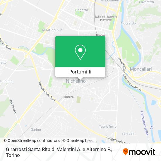 Mappa Girarrosti Santa Rita di Valentini A. e Alternino P.