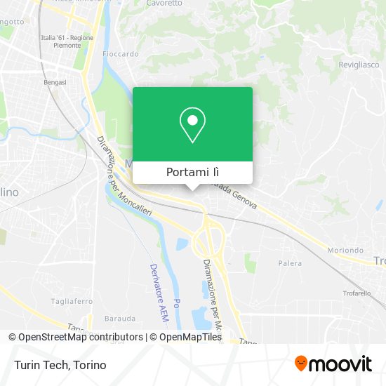 Mappa Turin Tech