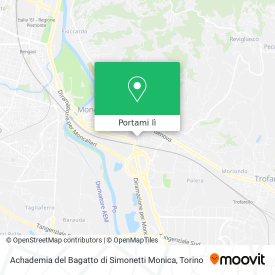 Mappa Achademia del Bagatto di Simonetti Monica