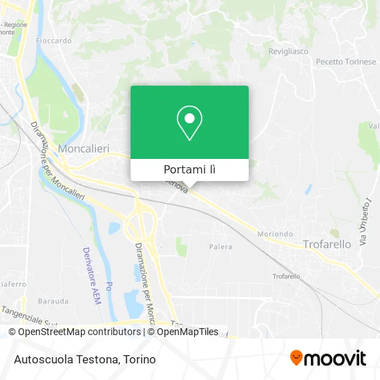 Mappa Autoscuola Testona