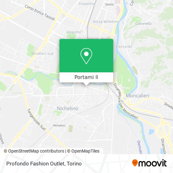 Mappa Profondo Fashion Outlet