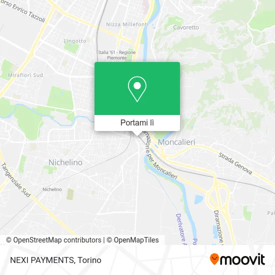 Mappa NEXI PAYMENTS