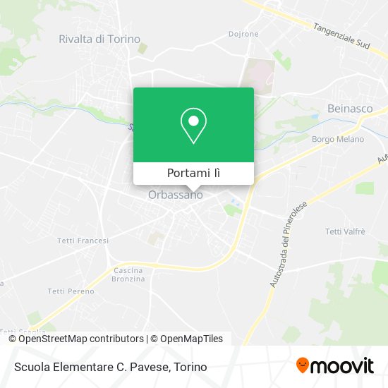 Mappa Scuola Elementare C. Pavese