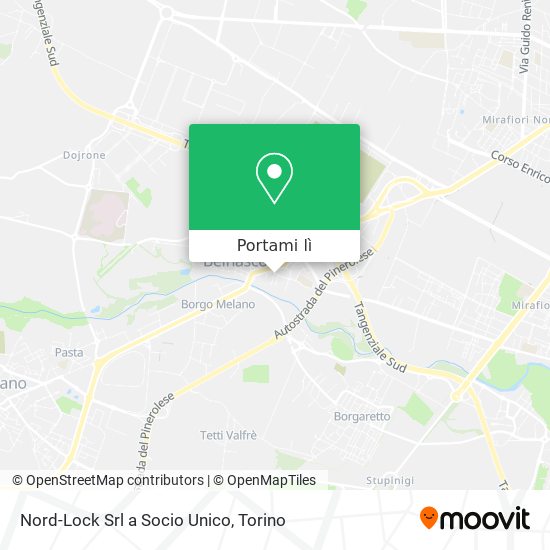 Mappa Nord-Lock Srl a Socio Unico