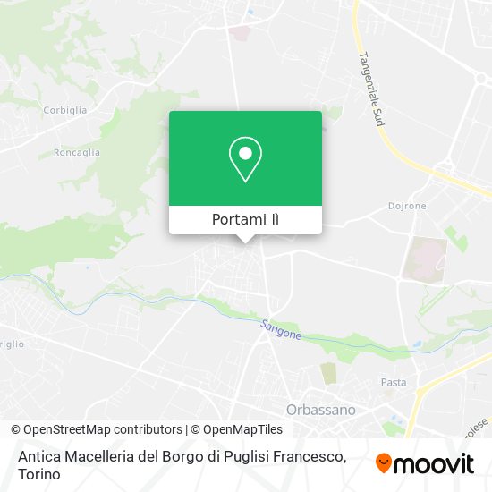 Mappa Antica Macelleria del Borgo di Puglisi Francesco