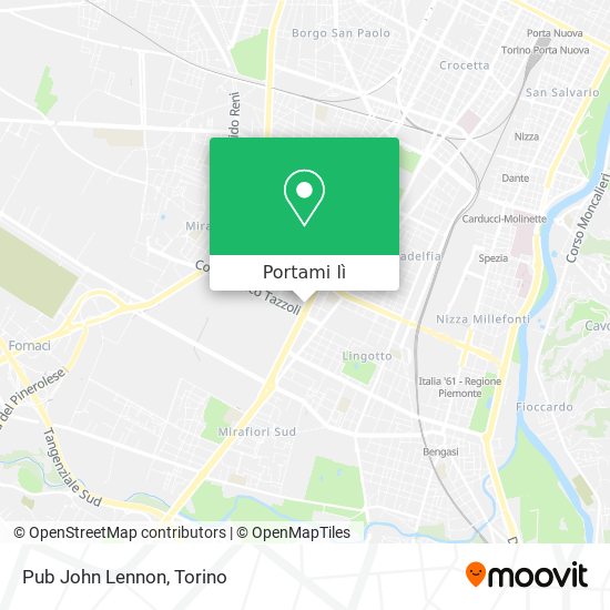 Mappa Pub John Lennon