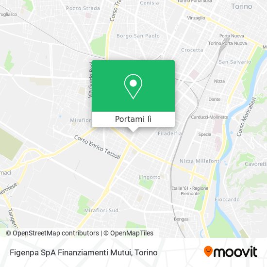 Mappa Figenpa SpA Finanziamenti Mutui