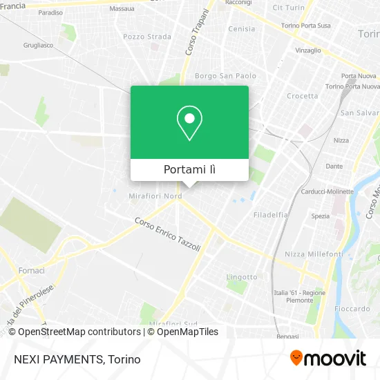 Mappa NEXI PAYMENTS