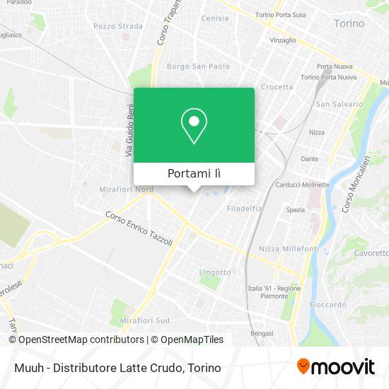 Mappa Muuh - Distributore Latte Crudo
