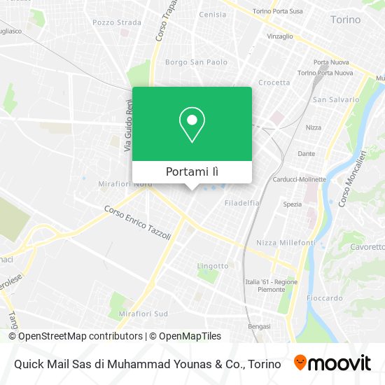 Mappa Quick Mail Sas di Muhammad Younas & Co.