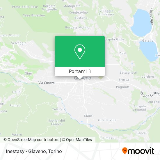 Mappa Inestasy - Giaveno