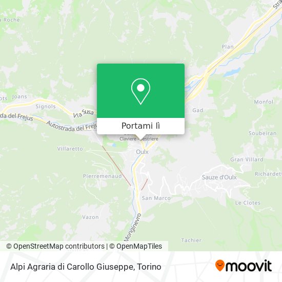 Mappa Alpi Agraria di Carollo Giuseppe